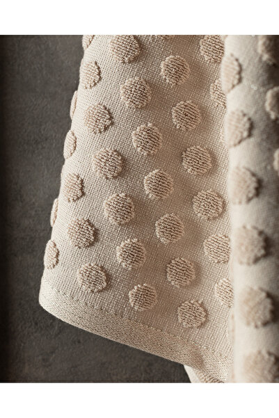 Madame Coco Пунті 100% бавовняний банний рушник - бежевий