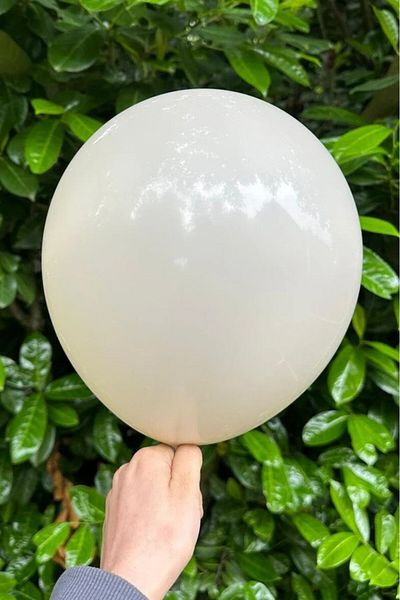 BeySüS Beige 12Inch Sea Sand Balloon, 20 Pcs Retro Style