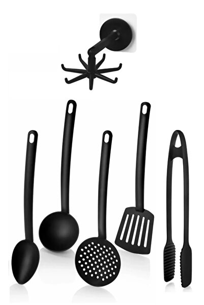 DEPOKON Askılı Teflon Servis Seti 6 Parça