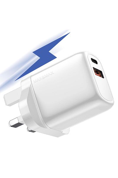 Max&Max Max & Max Dual Port Fast Charger 20W Pd+Qc3.0