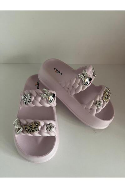 akınabella AKINABELLA E423.F LILA PAPUCI FATA