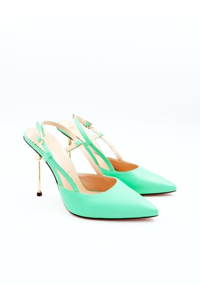 Tenau Women's Genuine Leather Heeled Shoes