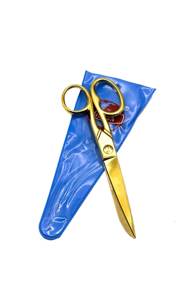 GLOBA Altın Renkli Açılış - Tören Makası No:6" 15.5 cm