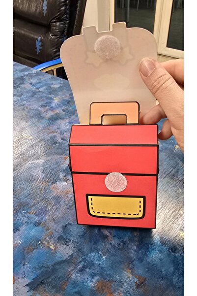 el.ay.arts Karton çanta çocuklar için minik kendinden yap ve kullan çantası a...