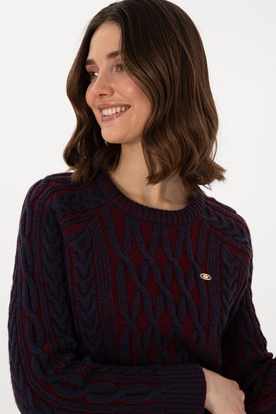 U.S. Polo Assn. Women's Navy Blue Sweater 50293048 -Vr033