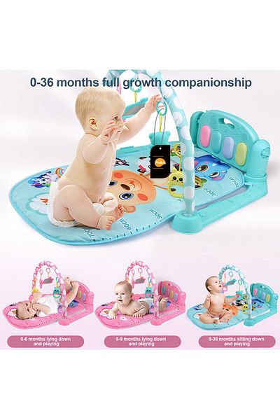 KidLe Baby Mat Fitness Frame Education Mat Children's Baby Music Frame Play Mat