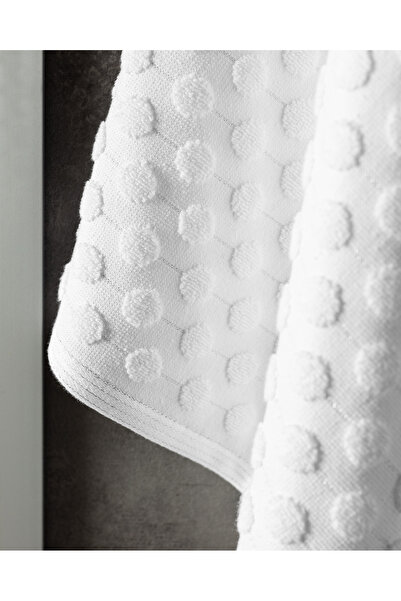 Madame Coco Пунті 100% бавовняний банний рушник - білий