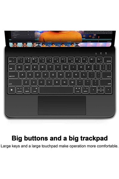 Max&Max Max & Max Magnetic Keyboard Case Black iPad Pro 13Inch