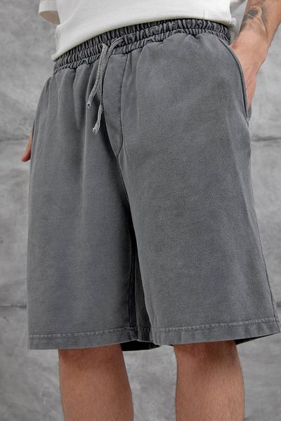 NOMARC Σορτς Oversize Smoked Washed