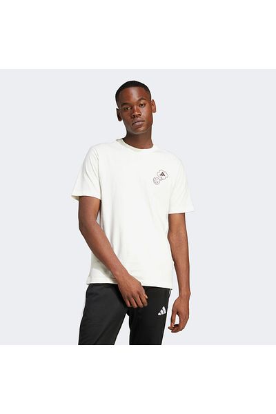 adidas OWHITE M L VERB CIR T - Απλό και κομψό σχέδιο