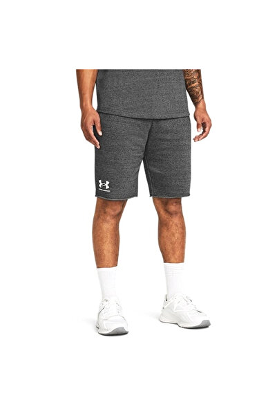 Under Armour Rival Terry Erkek Gri Günlük Stil Şort 1361631-025