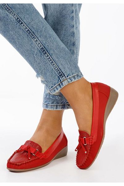 B T Shoes Mocasini dama Janetta Rosii