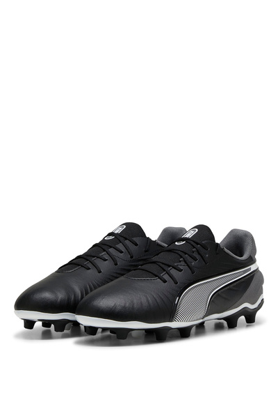 Puma Černé chlapecké fotbalové boty 10804801-KING MATCH FG/AG Jr