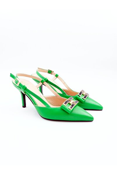 Tenau Women's Genuine Leather Heeled Shoes