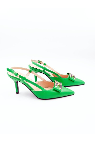 Tenau Women's Genuine Leather Heeled Shoes