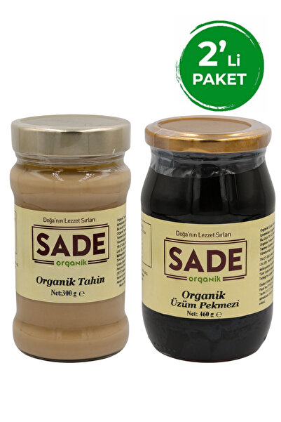 Sade Organik Tahin & Üzüm Pekmezi