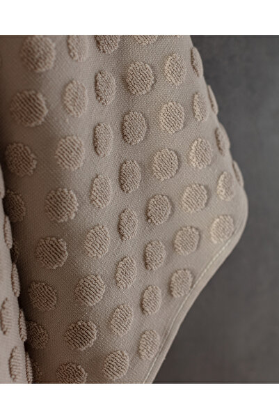 Madame Coco Пунті 100% бавовняний банний рушник - бежевий