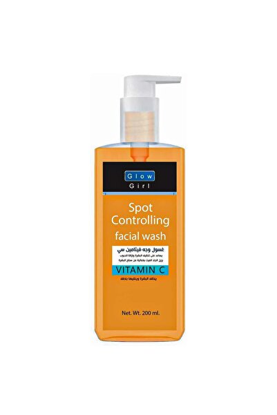 GLOW GİRL غسول وجة بفيتامين سي يساعد في تنضيف البشرة ويزيل حب الشباب والشوائب...