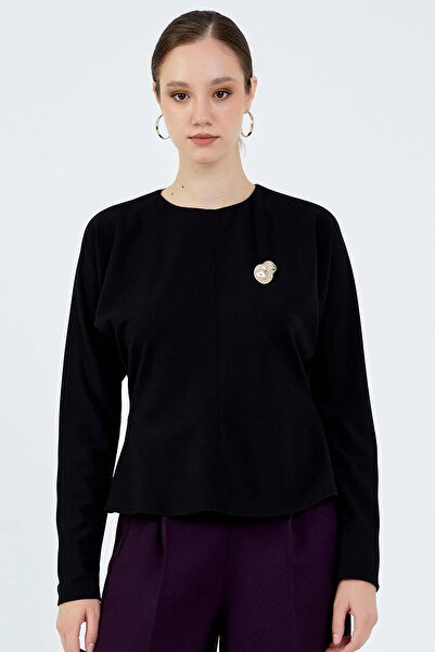 KAMEYA GOLD AKSESUARLI BLUZ 25W10601