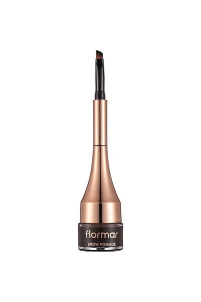 Flormar دهن الحواجب الدائم المصطبغ بكثافة - دهن الحواجب - 004 بني داكن -8690604572212