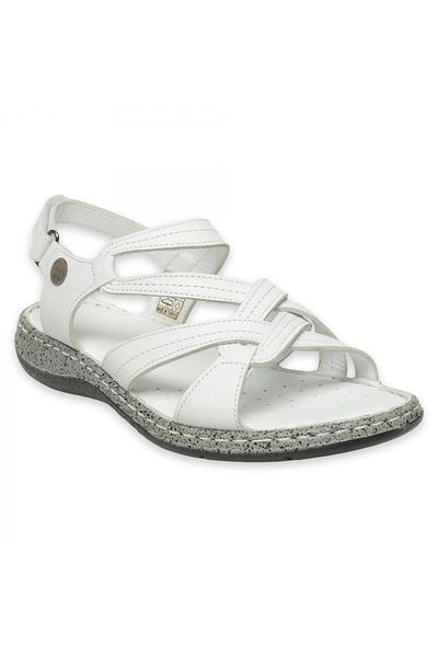 Mammamia D25Ys-2530 Sandale de damă Daily White