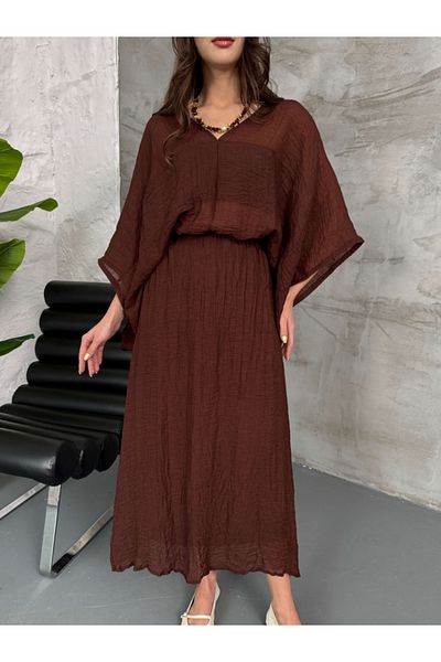 Elif Özbey Butik Set premium dublu cu pandantiv scorțișoară