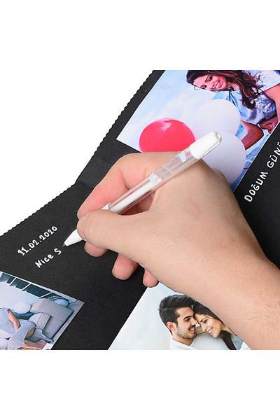 Baskıkafası Memory Book (30 PIECES 6X8 INTAX NON-FADE PHOTO PRINTING GEL PEN AND TAPE WITH GIFT)