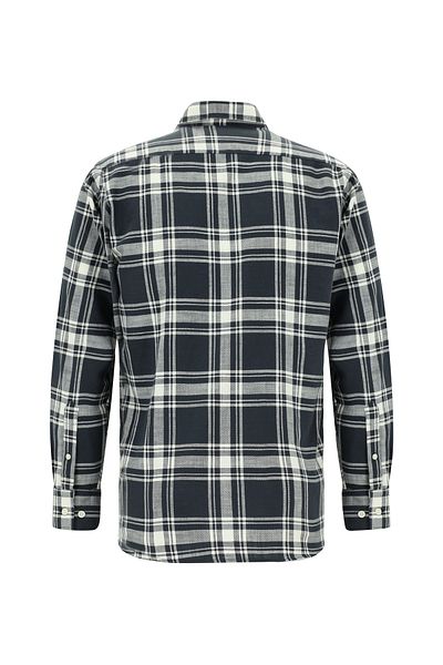 Abdullah Kiğılı Long Sleeve Regular Fit Plaid Cotton Shirt