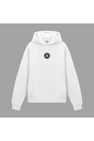Edizen Φούτερ Yamaha Mt-07 Premium Hoodie Unisex Oversize 100% βαμβακερό λευκό φούτερ με κουκούλα