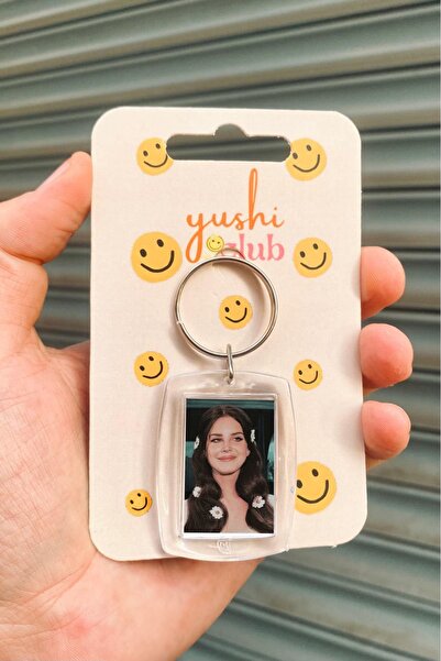 Namgo Şeffaf Çerçeve Anahtarlık - Lana Del Rey