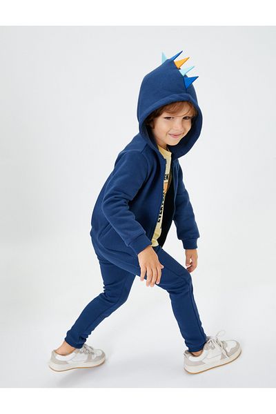 Koton Basic Jogger Sweatpants with Tie Waist Pocket Cotton