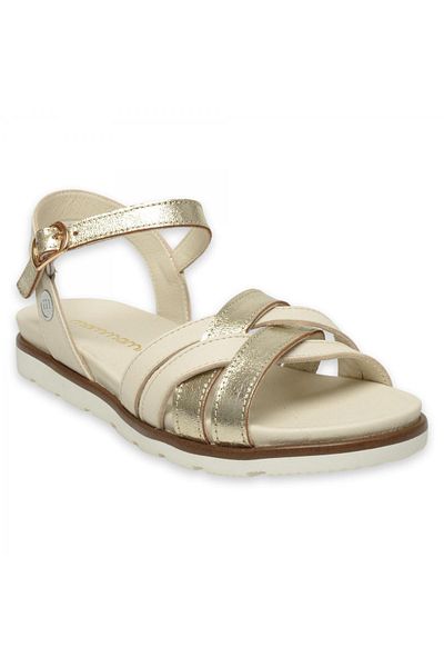 Mammamia D25Ys-2910 Daily Cream Women's Sandals