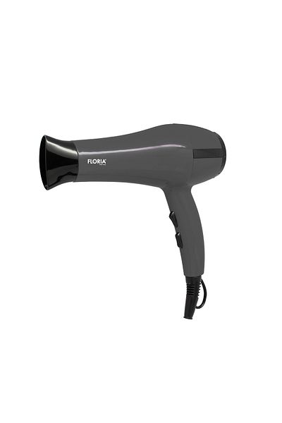 Floria FLORIA Hair Dryer, ZLN-8986, Power 1800 W, 2 Speed ​​Settings, 3 Temperature Settings, Gray