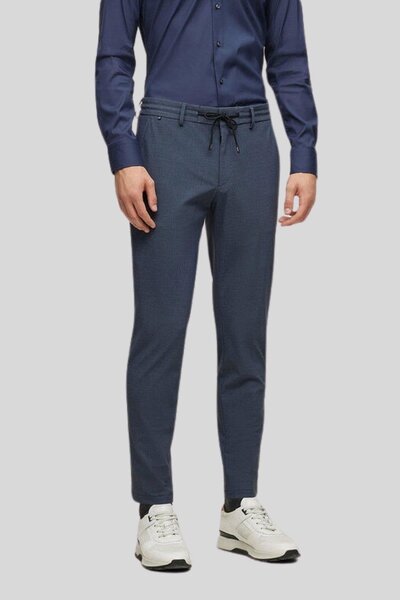 BOSS Slim Fit Erkek Pantolon Lacivert