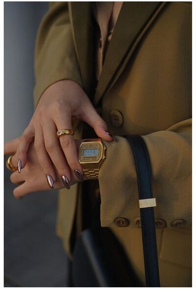 Casio Classic Water Resistant Digital Watch A168WG-9WDF Unisex