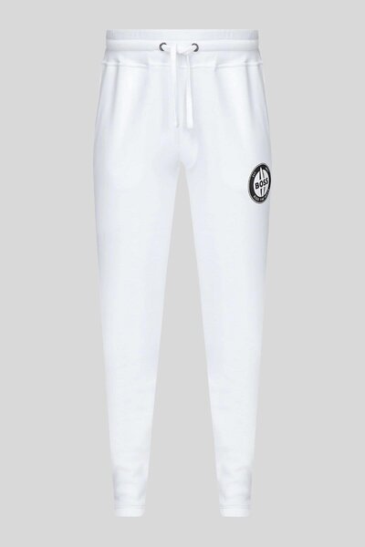 BOSS Erkek Spor Pantolon Beyaz