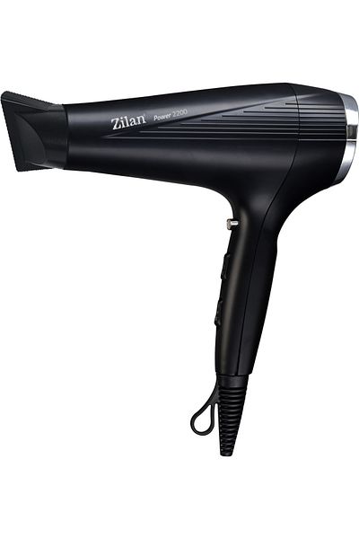 Zilan Uscator de par Zilan ZLN9389, 2200W, 2 trepte de viteza, 3 trepte de temperatura, Negru