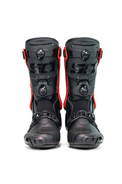 Sidi REX Motosiklet Yarış Botu Siyah Kırmızı