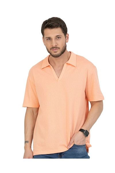 Store Men's 100% Cotton V-Neck T-Shirt - Relaxed Fit, Ideal for Casual