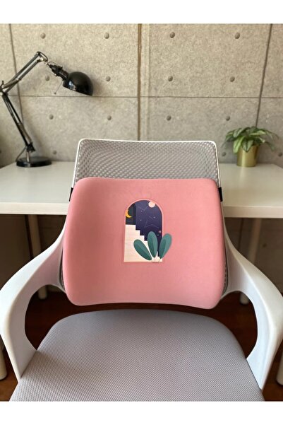 Officeküp Ergonomik Visco Bel Destek Sandalye Yastığı Secret Window