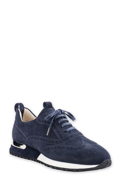 DOKA Unisex Sneakers 1421709 Suede Navy Blue