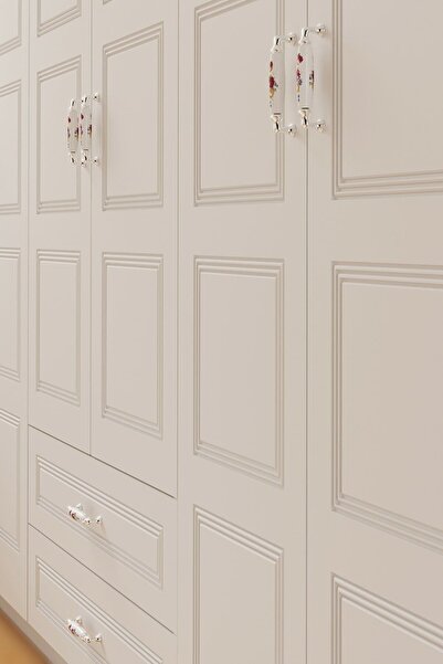 Rabi Asil Country 6 Kapaklı 2 Çekmeceli Gardırop