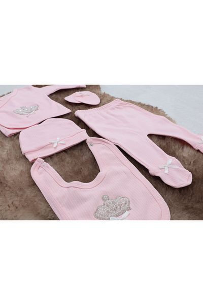 Sema Baby Doremodam Sema Baby 5 Piece Hospital Outfit Set 0-3 Months - Queen