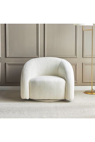 soufa dibaj Chair|Swedish Wood 83x94x70cm- Beige