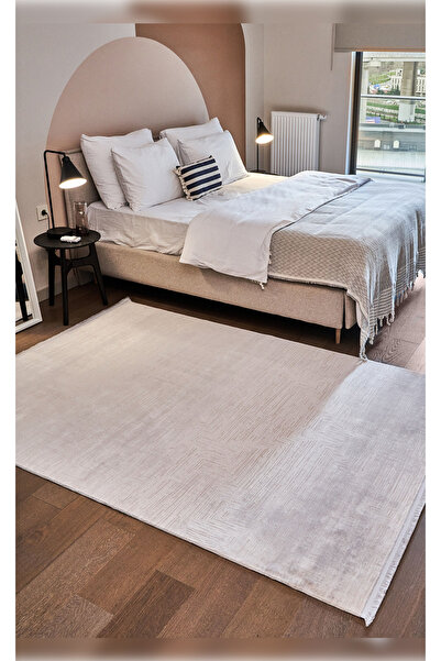 Apex Halı Calista 1751 Gri Doğal Viskon İle Üretilen Yumuak Dokulu Üst Kalite...