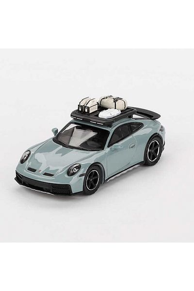 mini gt 780 بورش 911 داكار شيد جرين ميتاليك