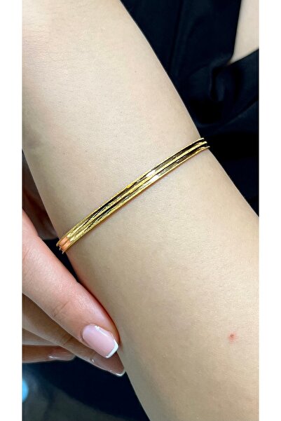 12 gr (GRAM) Simli Ray Kibrit Çöpü Bilezik Yatırımlık Işçiliksiz 22 Ayar Altın