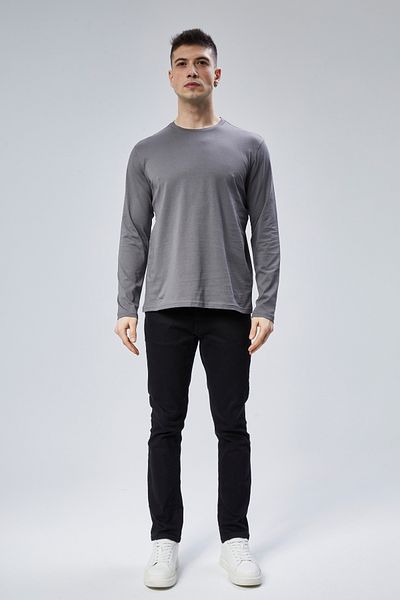 DOSXX Long Sleeve Ribbed Safe T-Shirt