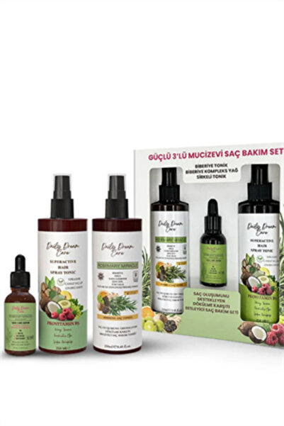 Genel Markalar Daily Dream Care Hızlı Saç Uzatma Biberiye Serum + Biberiye To...