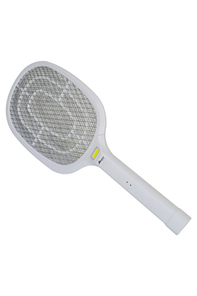 MORNICE مضربة بعوض كهربائية قابلة لإعادة الشحن - قاتلة حشرات كهربائية 2 في 1 مع مصباح إغراء بالأشعة فوق البنفسجية